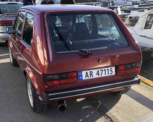 Golf 83 modell, Fotograf Knut Pettersen