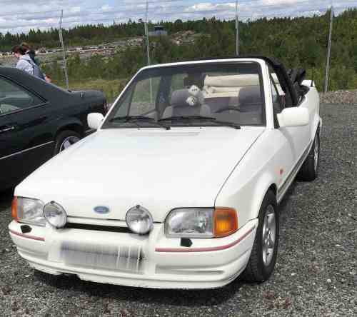 Ford Escort 90 mod XR3i  , Fotograf Knut Pettersen
