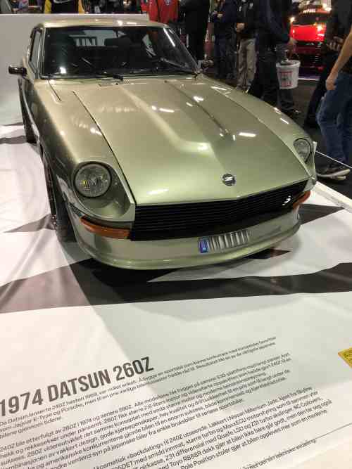 Datsun 260Z 1974. Fotograf Knut Pettersen