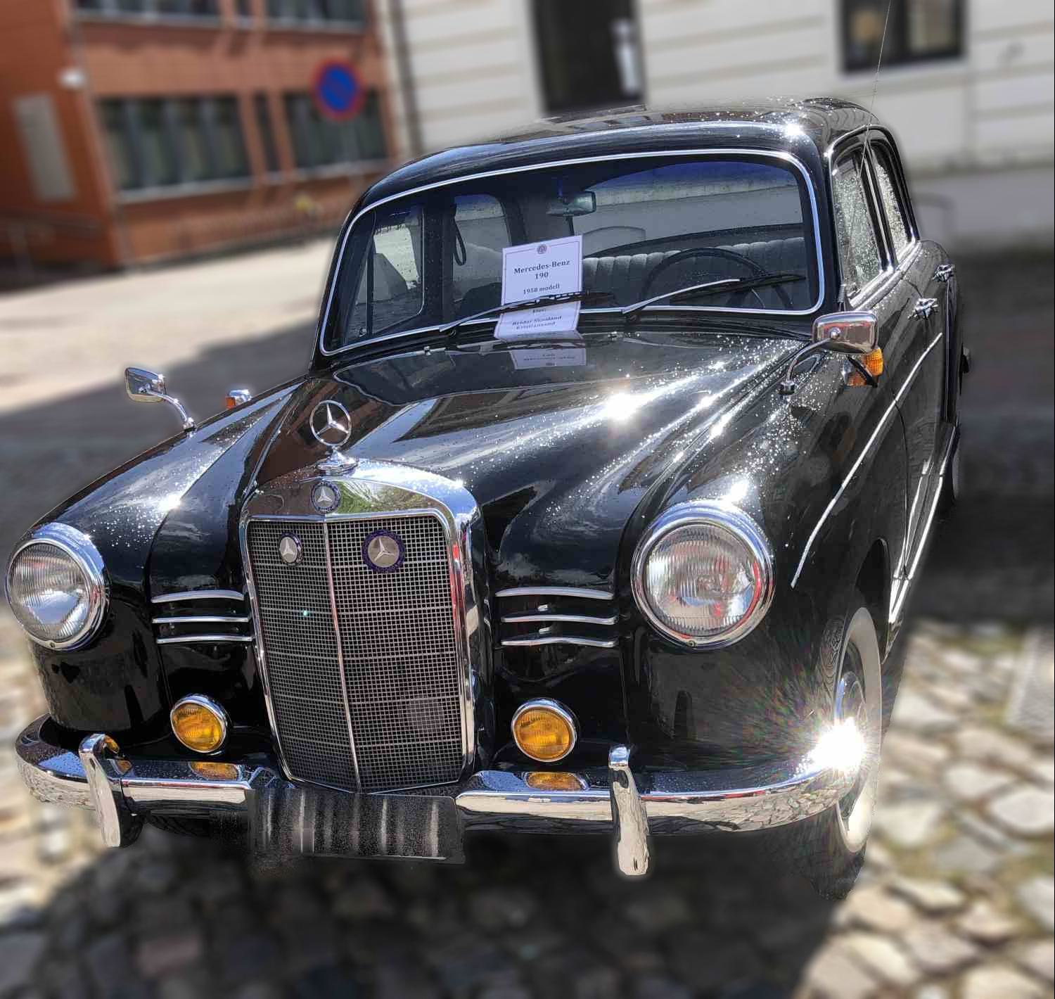 Mercedes-Benz W120 (Ponton) W121 190, manuell, bensin, 80 HK W121