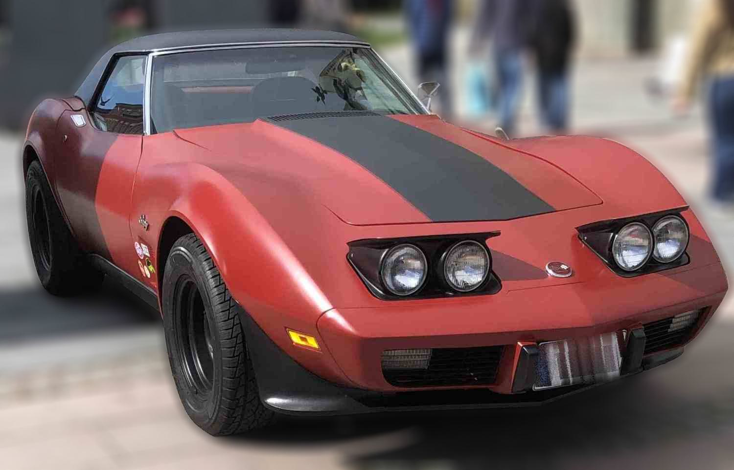 Chevrolet Corvette C3,   167hk Stingray Convertible