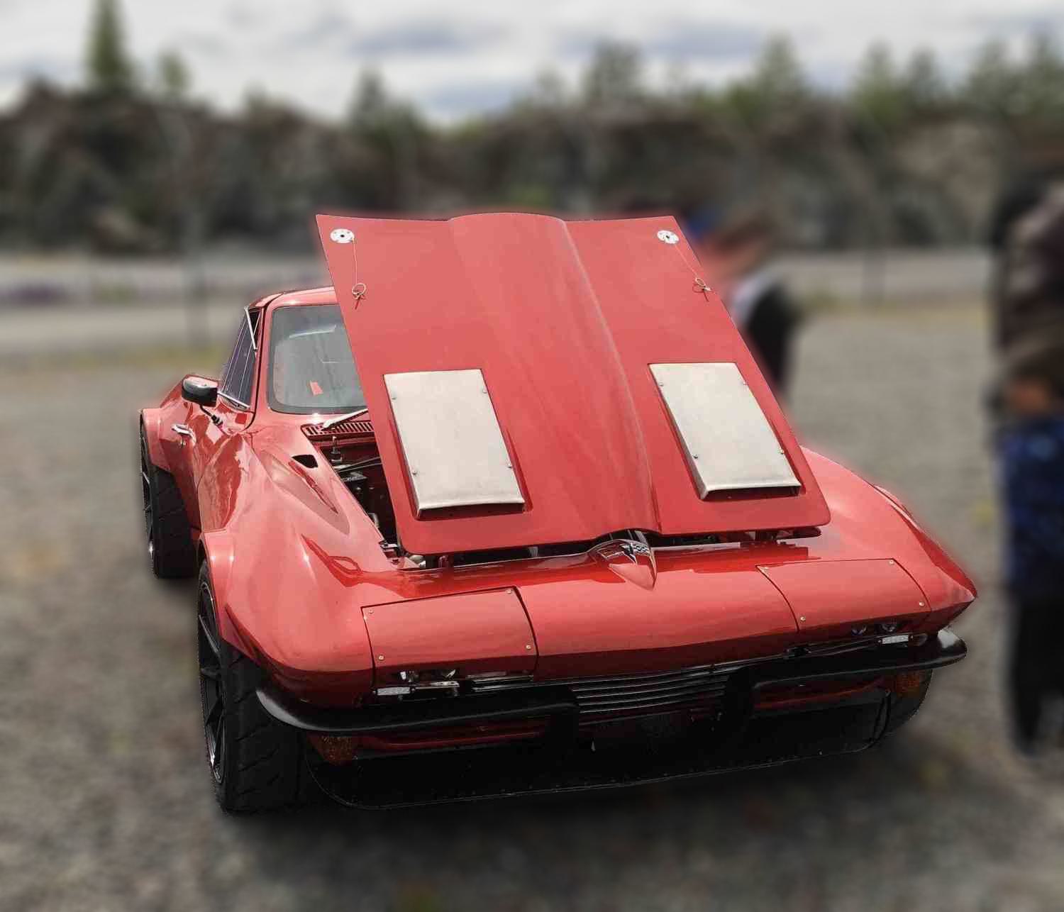 Chevrolet Corvette C2 Grand Sport Manuell 558hk, replika