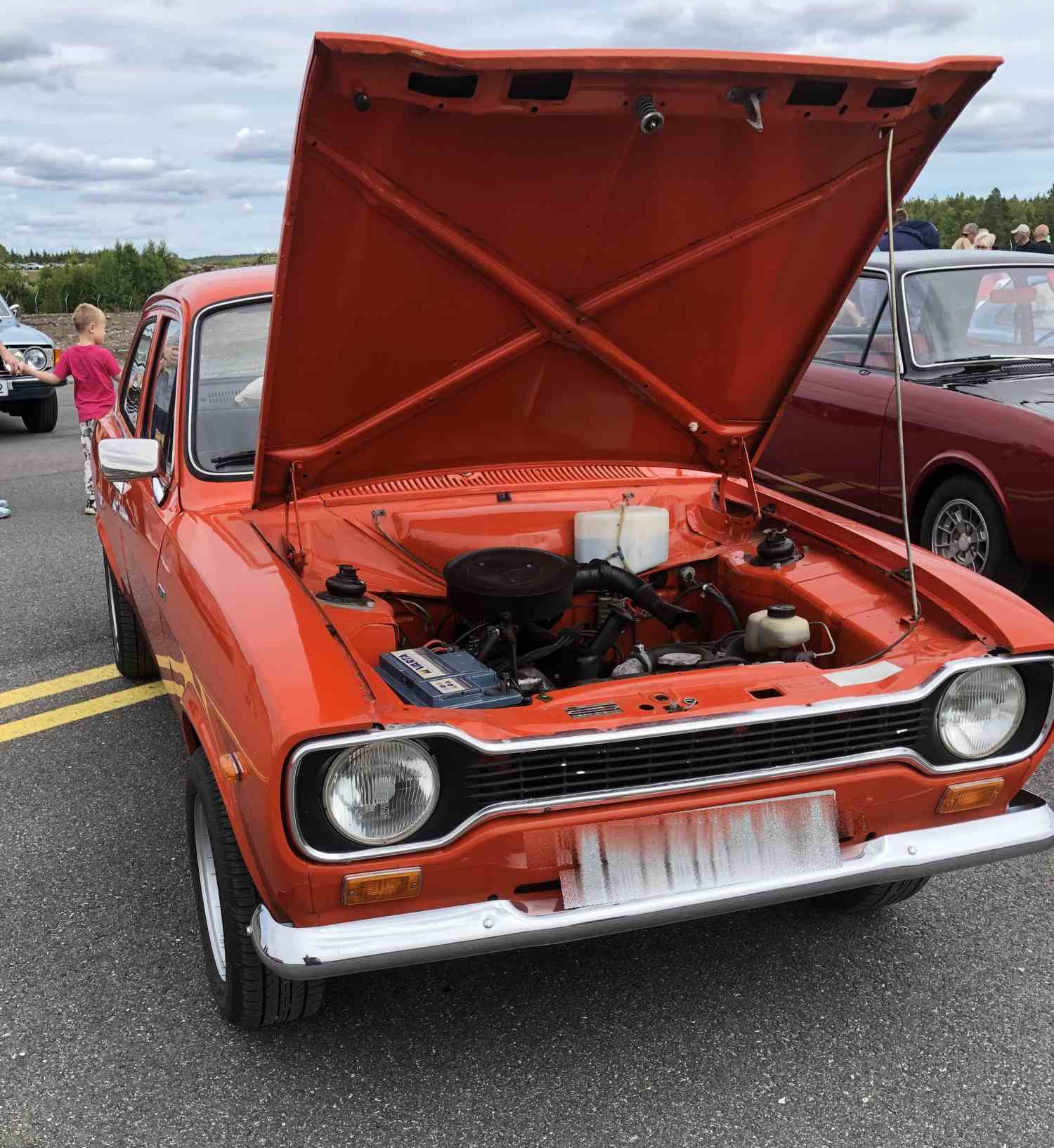 Ford Escort 1100 2 dørs, 74mod