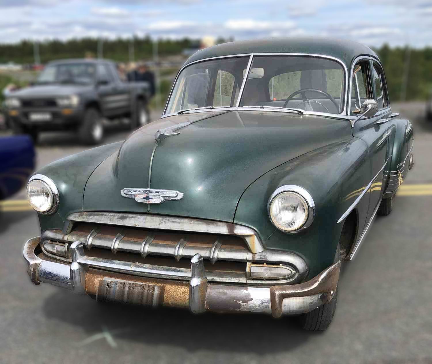 Chevrolet Styleline Styleline 52 mod de luxe, 93 hk, 4 dørs objekt