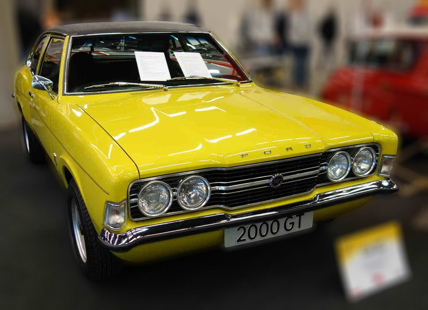 Ford Cortina 2000 2-dørs GT