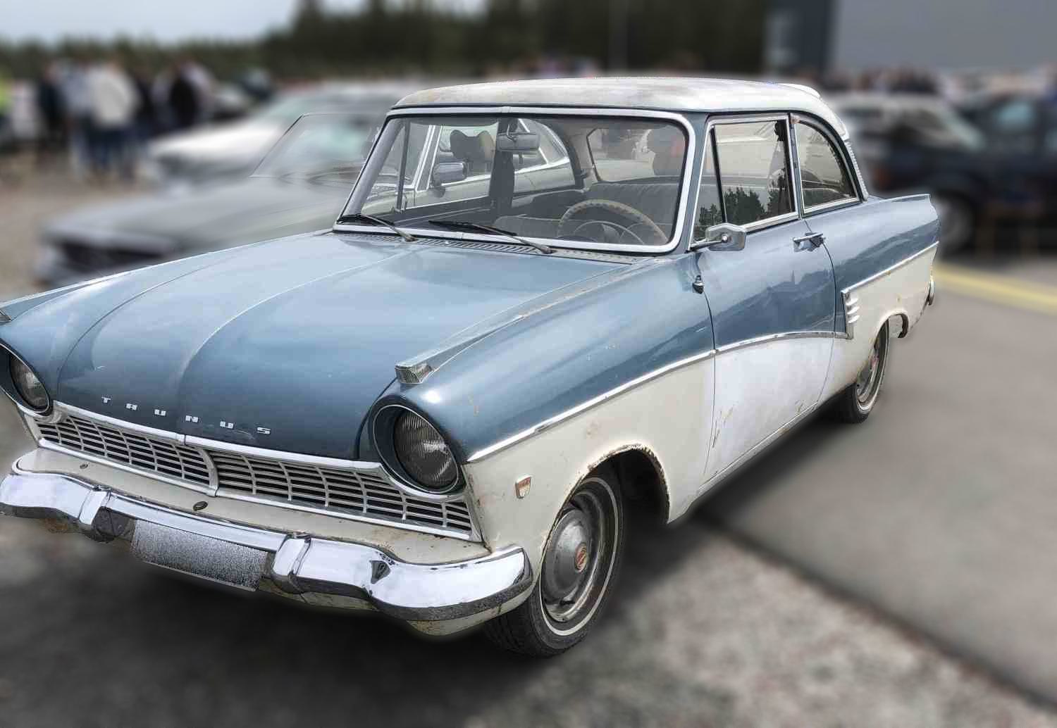 Ford Taunus 17M 2-dørs Sedan 1.7 Manuell, 60hk, 1960