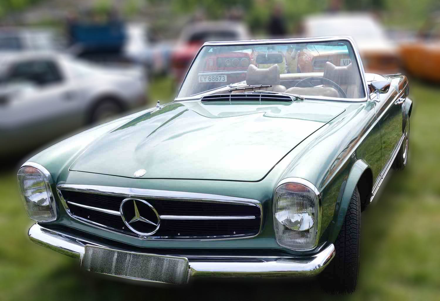 Mercedes-Benz SL 280 SL, W113, cab, 70mod