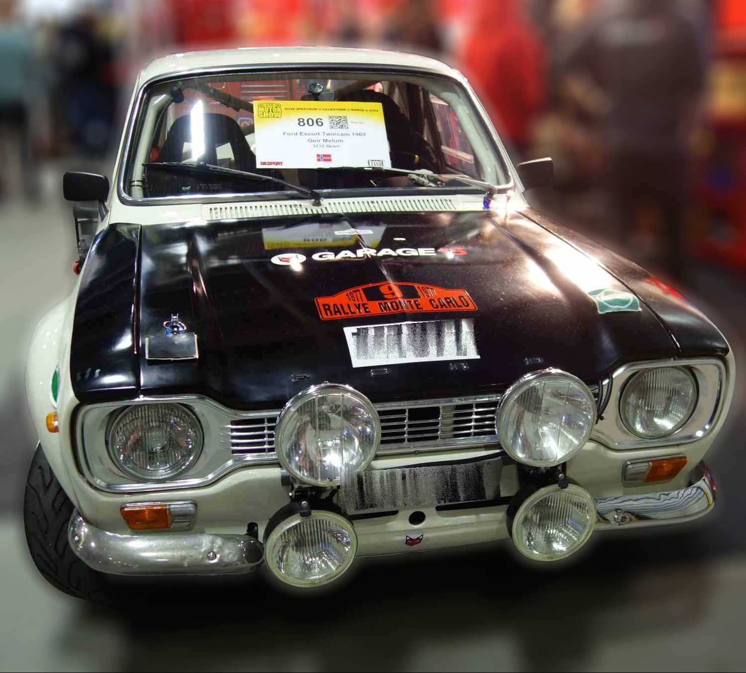 Ford Escort 1300 Deluxe 2 dørs, 69 mod, 54hk