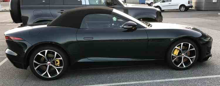 Jaguar F-Type F-TYPE 2,0 I4 300hk cabriolet