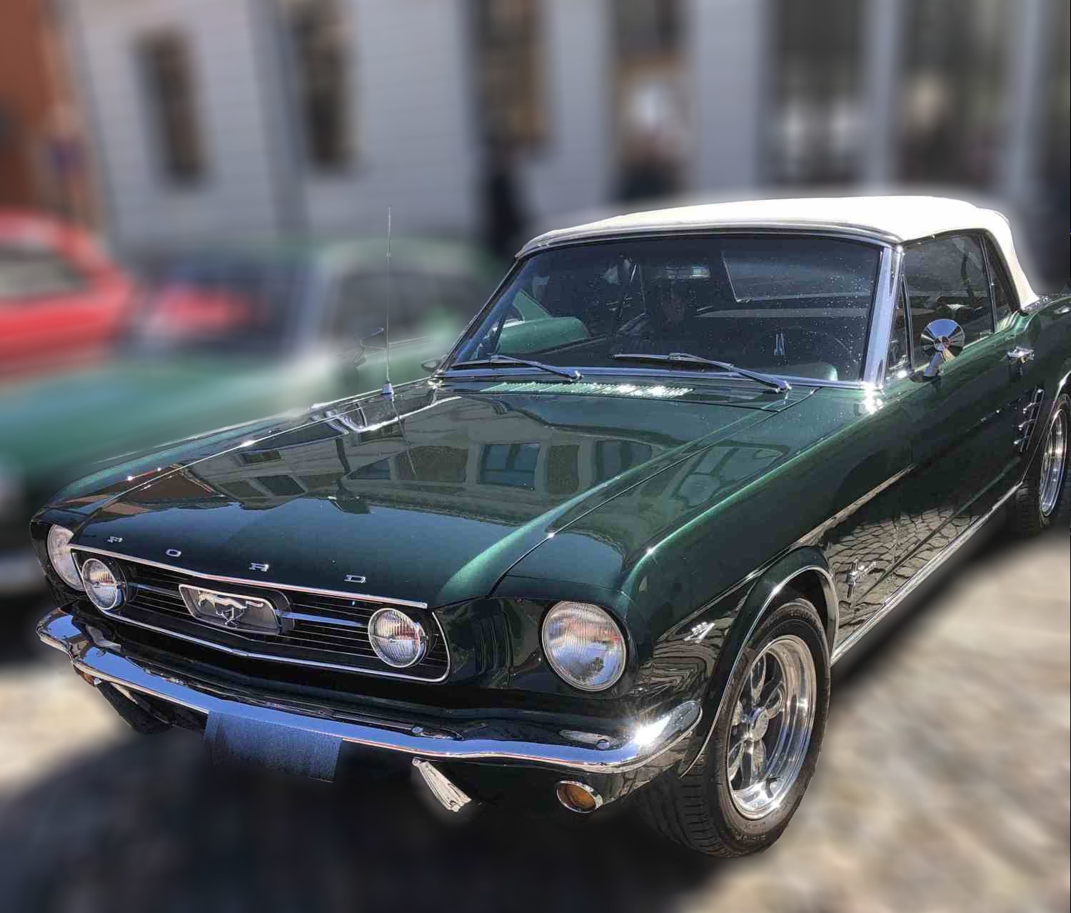 Ford Mustang Convertible 1st Generation Facelift I, 4.7 V8, 203 hk, 66mod