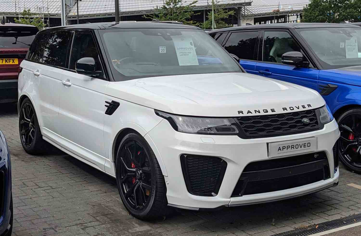 Land Rover Range Rover Sport Range Rover Sport SVR 575 hk Bensin