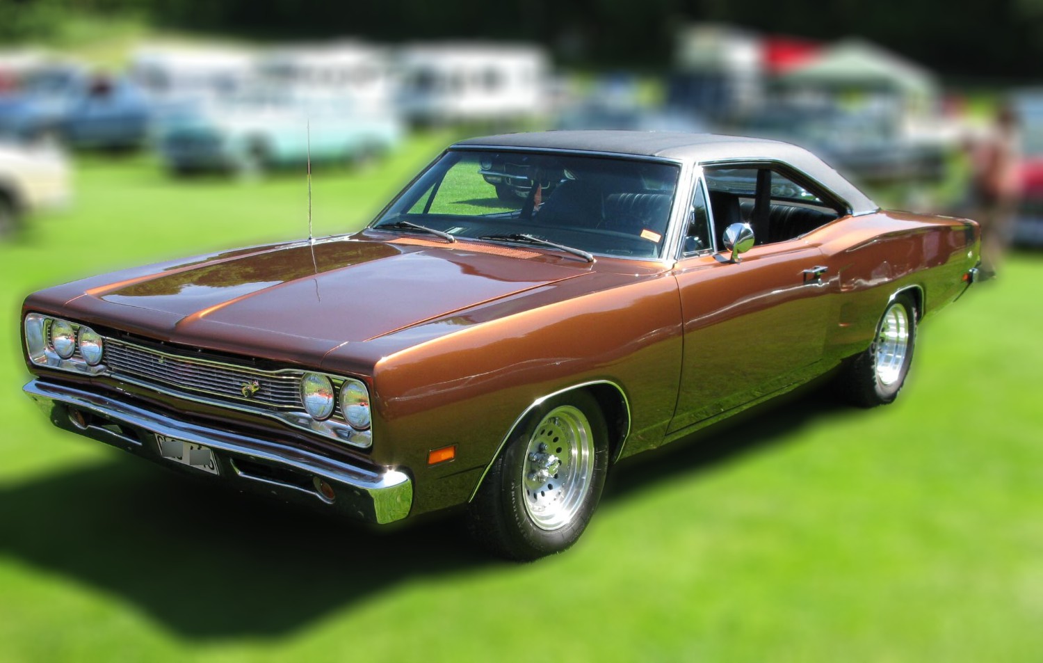 Dodge Coronet Coronet Super Bee 69 mod coupe, brun, 431hk