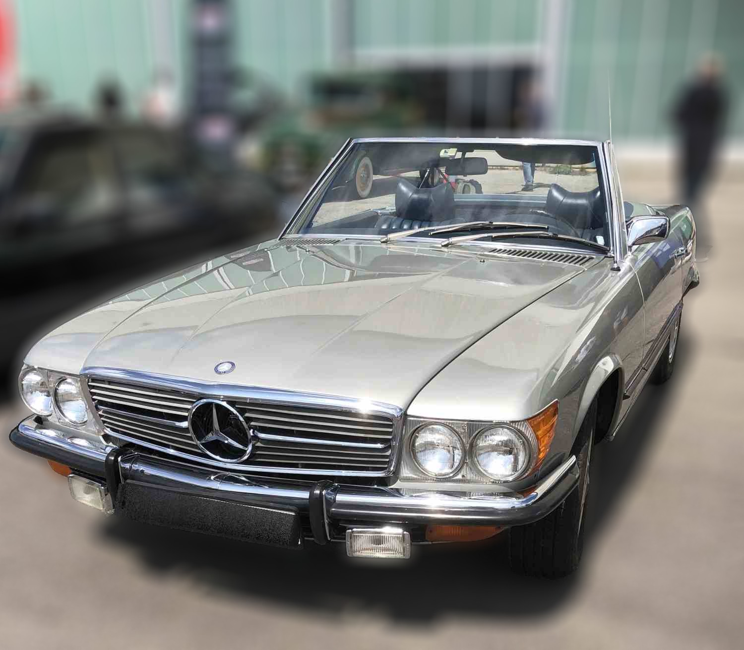 Mercedes-Benz SL 350 SL, 72  V8 269hk, cab, ombygd