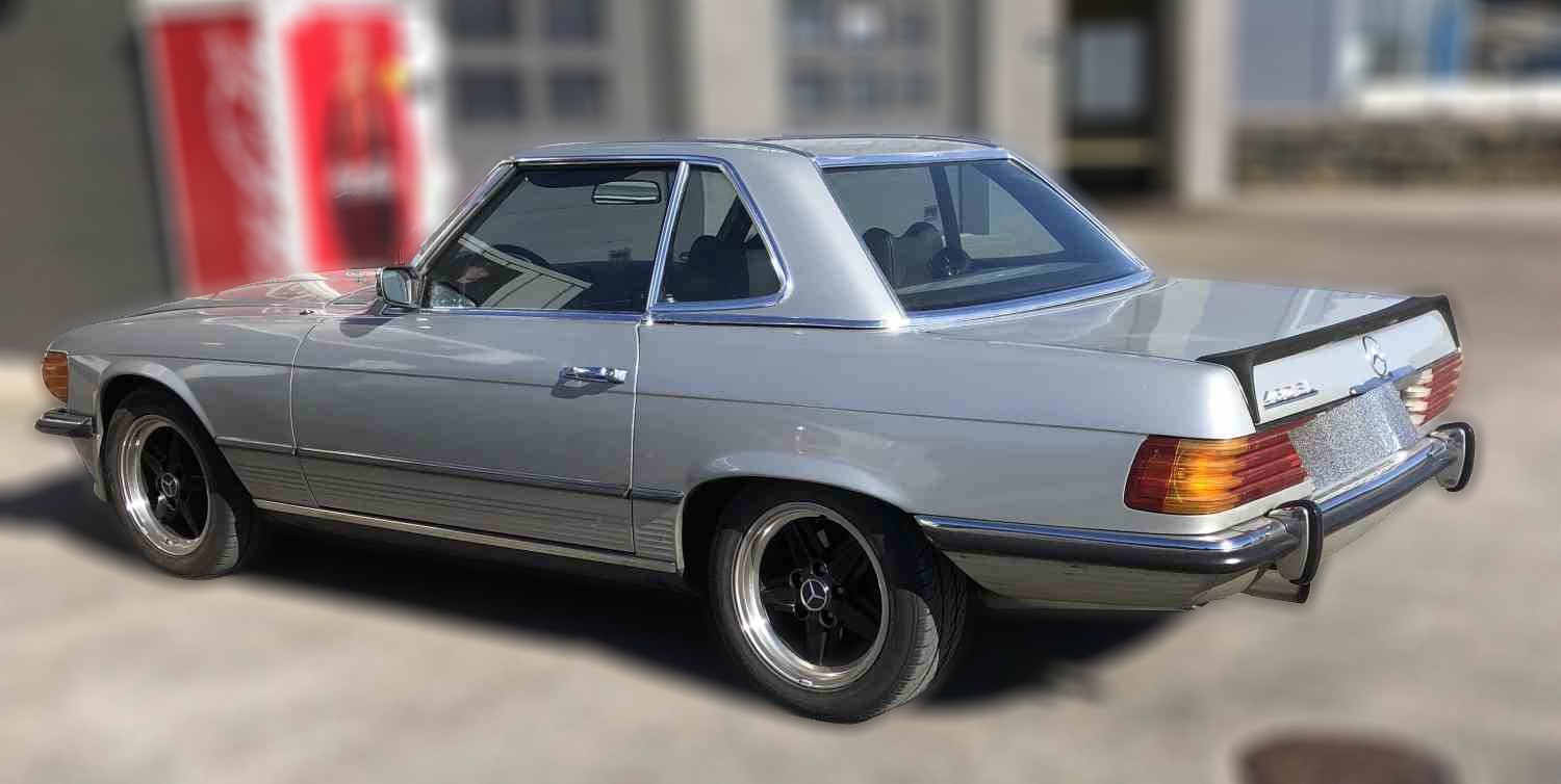 Mercedes-Benz SL 450 SL, 73  V8 224hk, cab