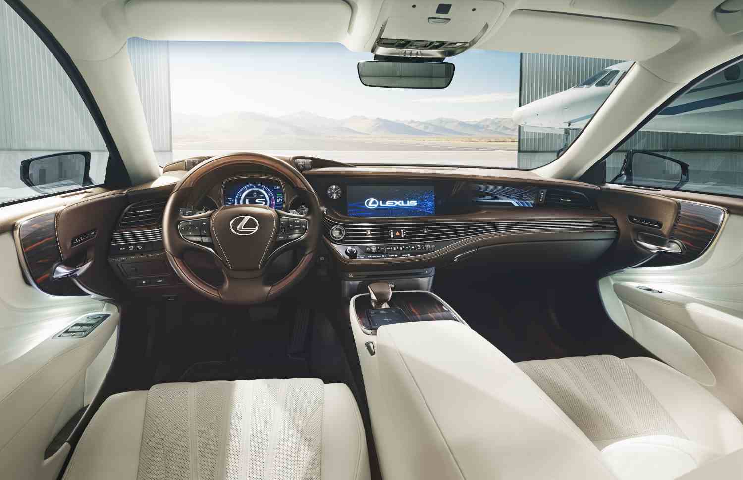 Lexus LS 500h AWD Executive Wood Anniline