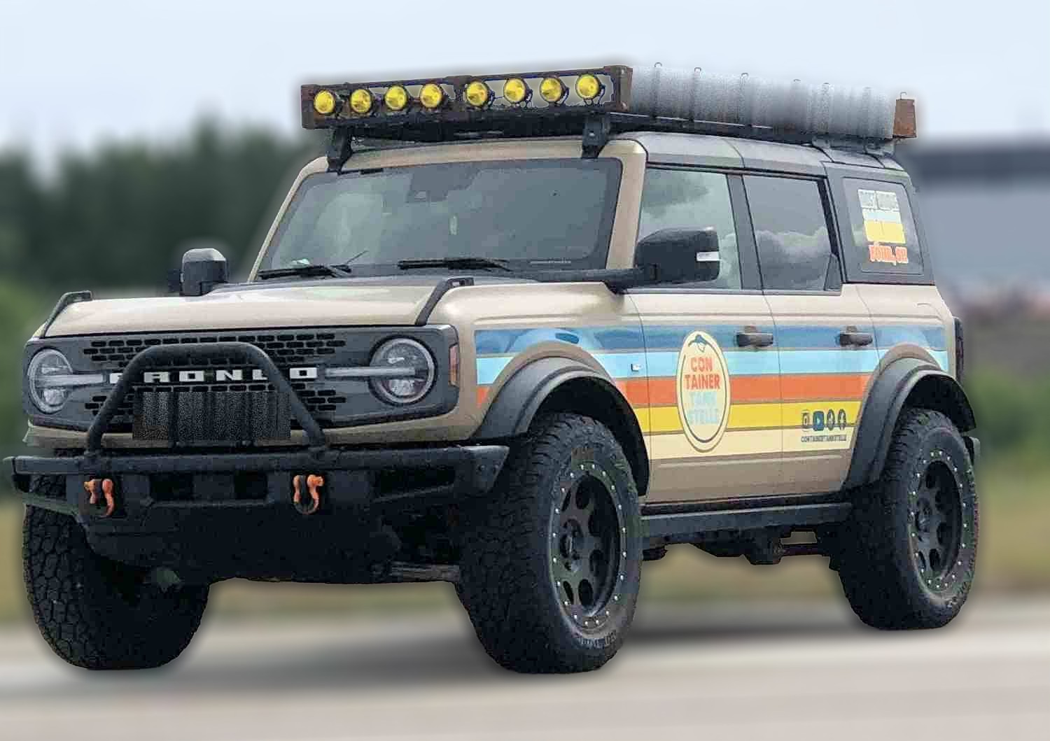Ford Bronco 2,7 EcoBoost 4x4, 310hk Black diamond