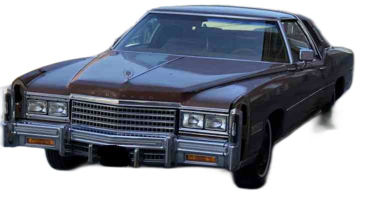 Cadillac Eldorado coupe 6 seter brun