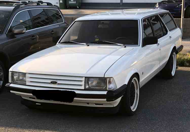 Ford Granada europeisk Mk II Turnier Estate 2,0 101 hk