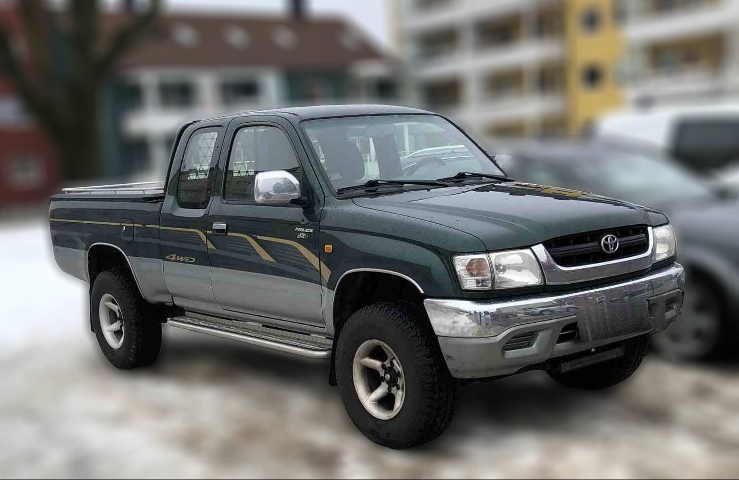 Toyota Hilux X-cab Hilux 2,5 4WD Manull, 5-speed 102hk