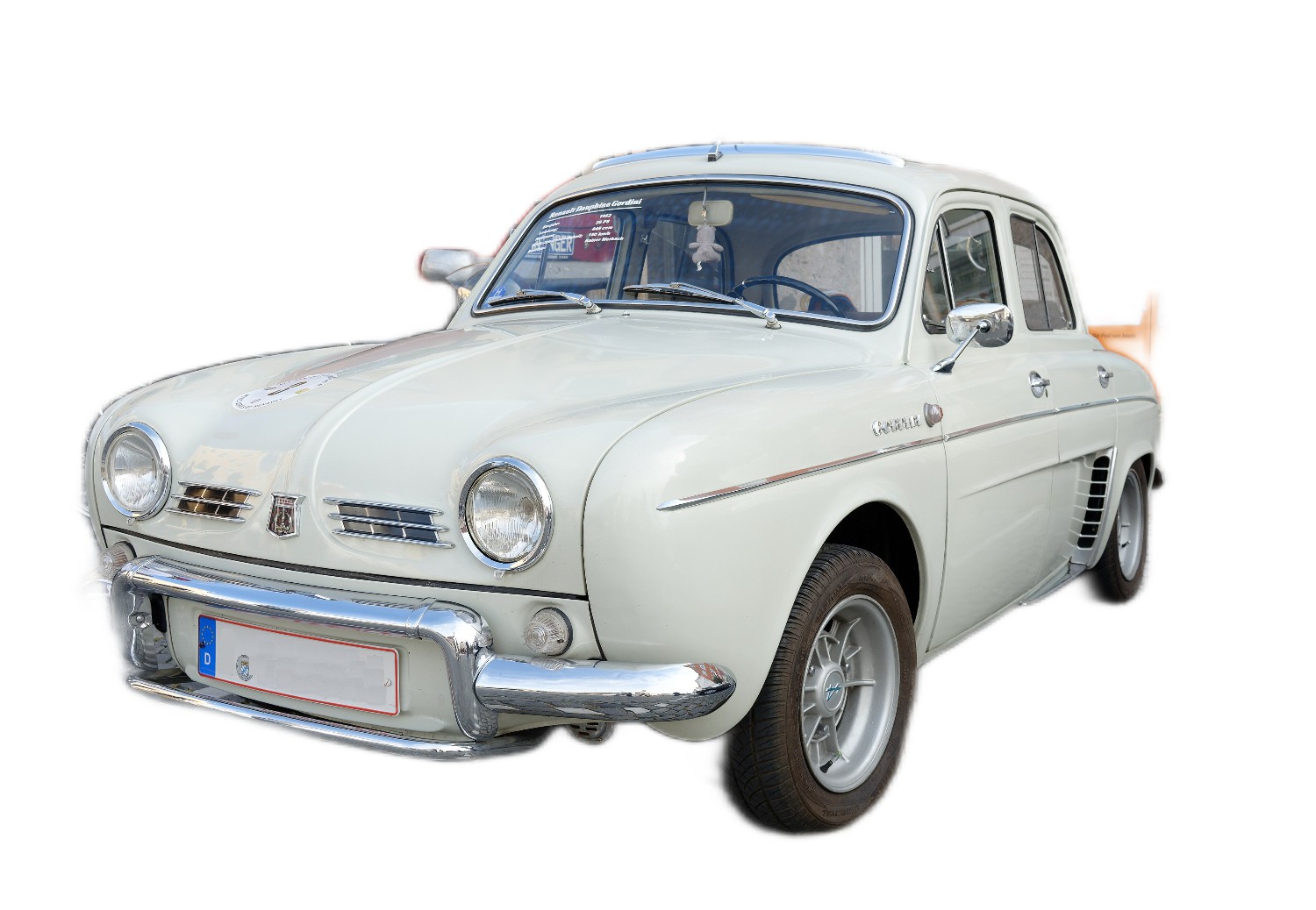 Renault Dauphine Gordini 0,8, 33 hk manual