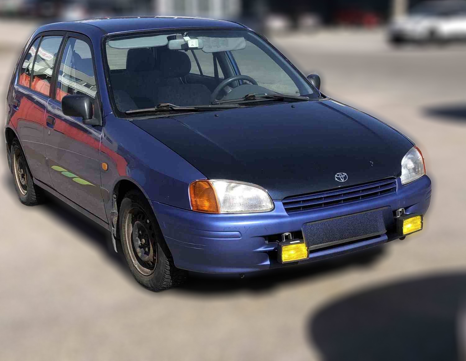 Toyota Starlet 5 dørs P90, 75hk 96mod