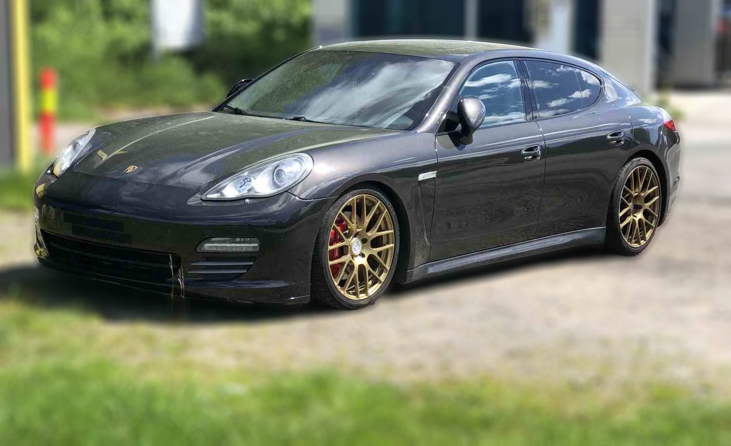 Porsche Panamera Turbo PDK, 7-speed 500 HK 2011mod
