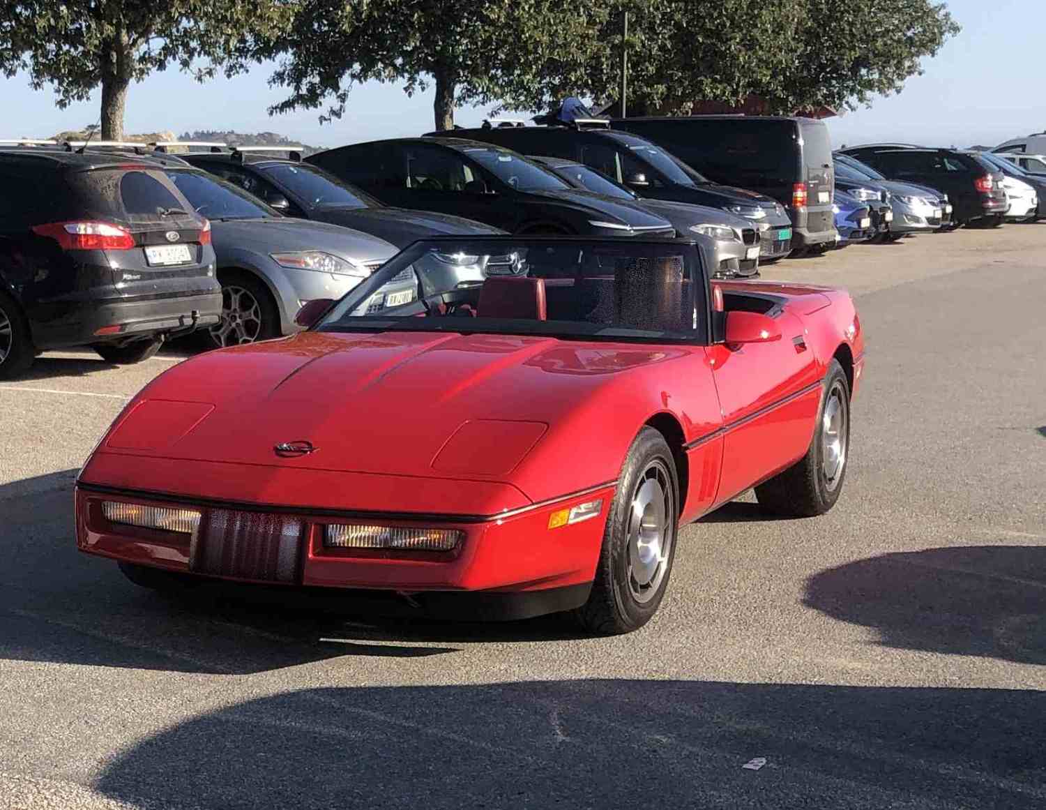 Chevrolet Corvette C4,  cab, 5.7 V8 TPI, 242hk, 1987mod