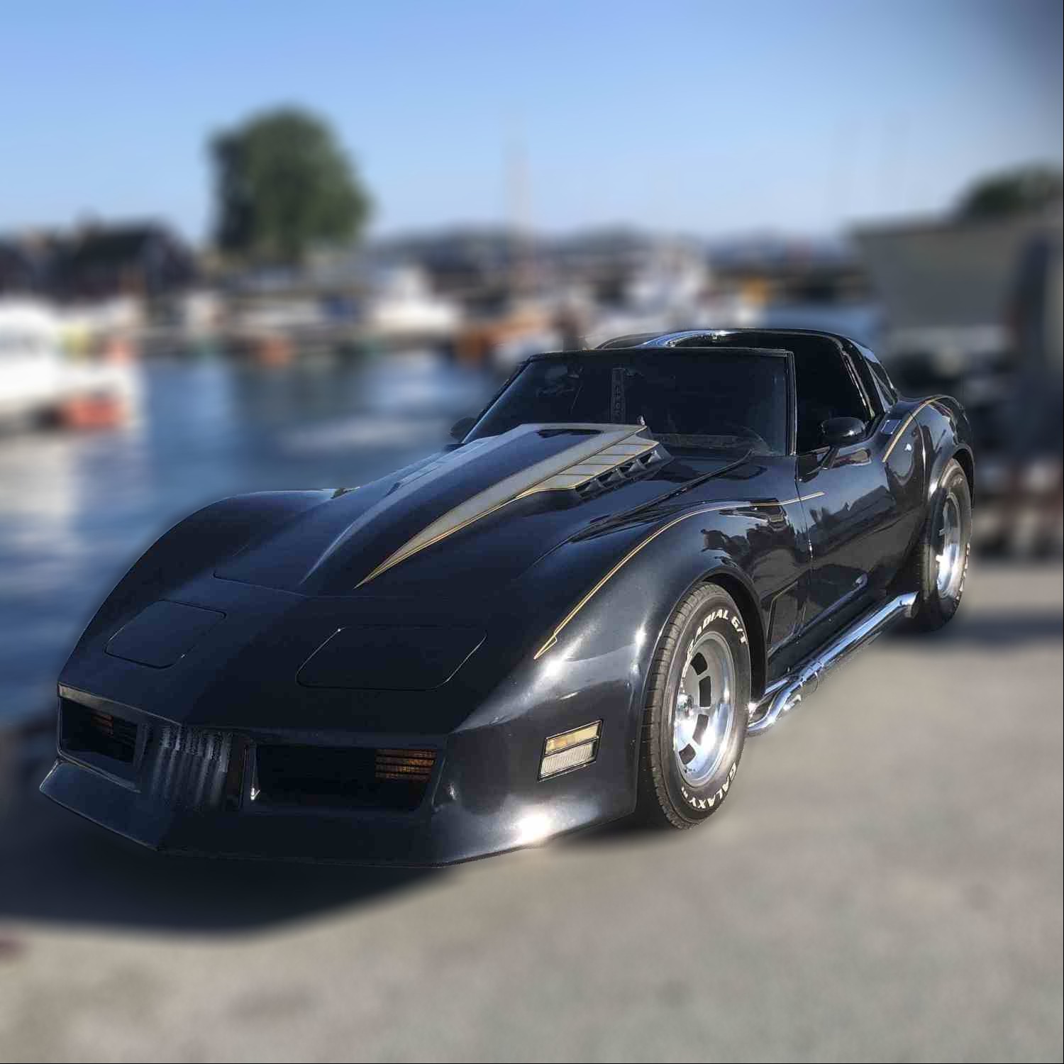 Chevrolet Corvette C3,  5.7 V8 74 mod 254hk