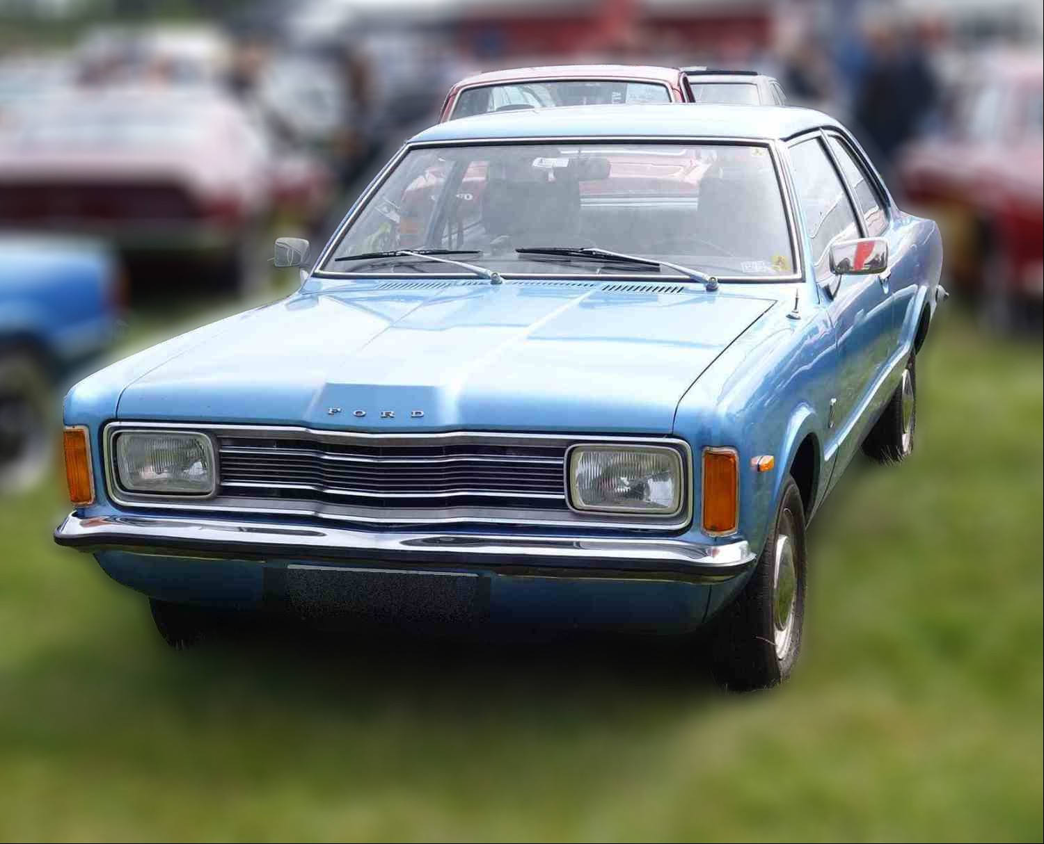 Ford Taunus 1600L, sedan 2dørs 75mod