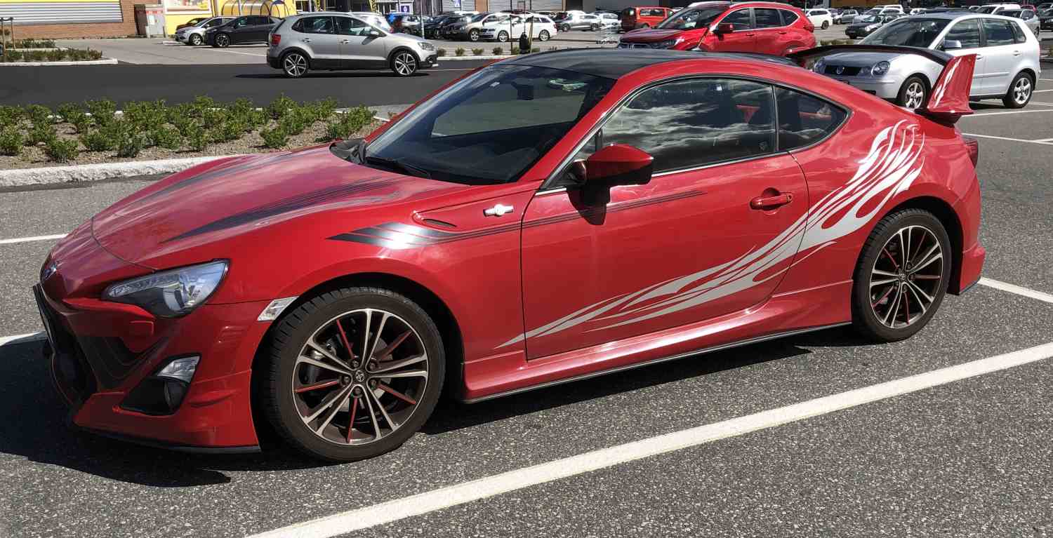 Toyota GT86 2.0 H4 200HK,   coupe 12mod