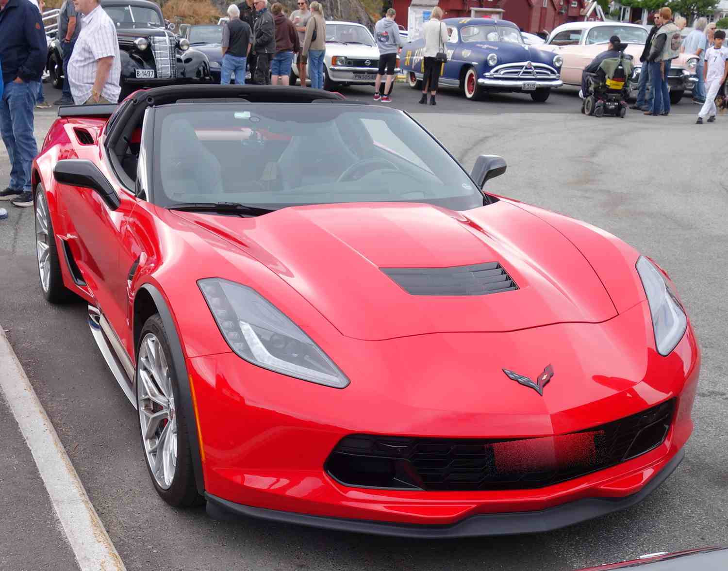 Chevrolet Corvette C7   stingray 466 hk, 6,2 liter 16mod
