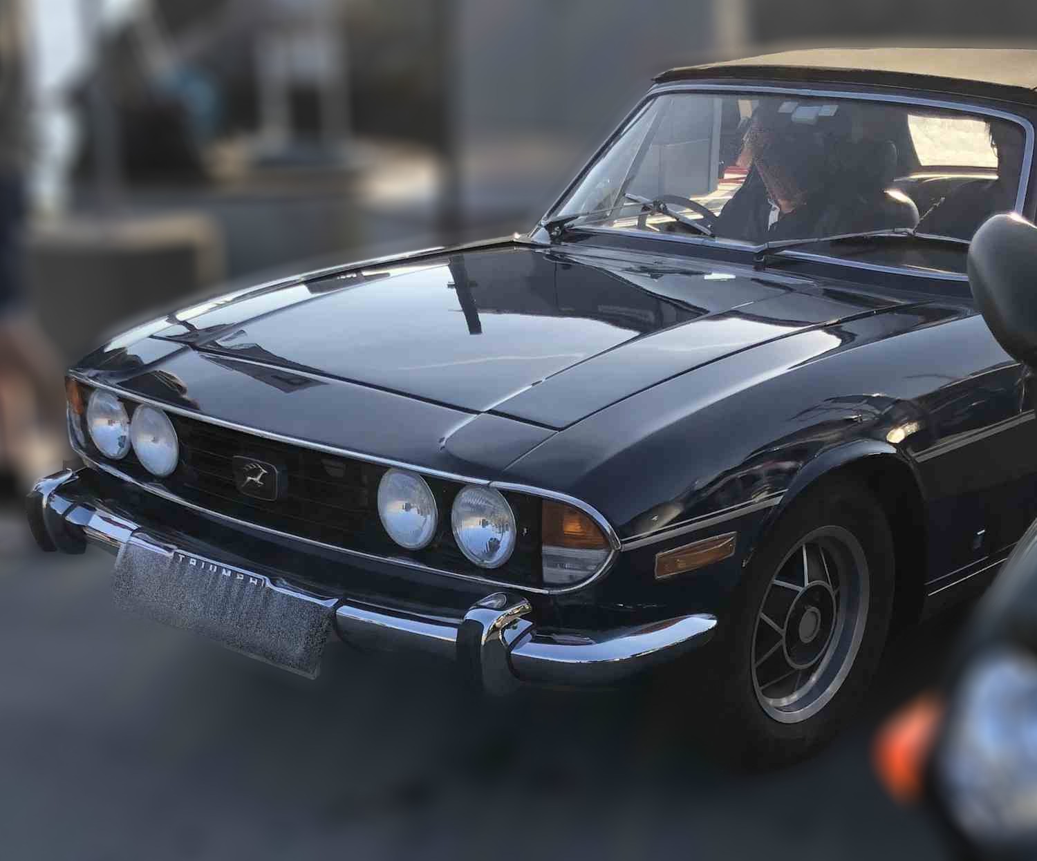 Triumph Stag 3,0 liters V8. 74mod