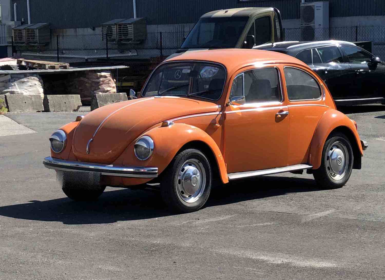 Volkswagen Type 1 Boble VW 1302 S  5 generasjon. 44 hk 72mod orange