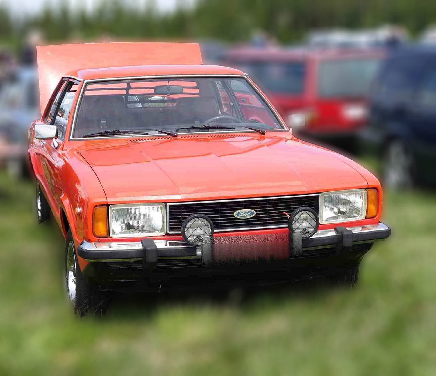 Ford Taunus 1600L, sedan 2dørs 76mod