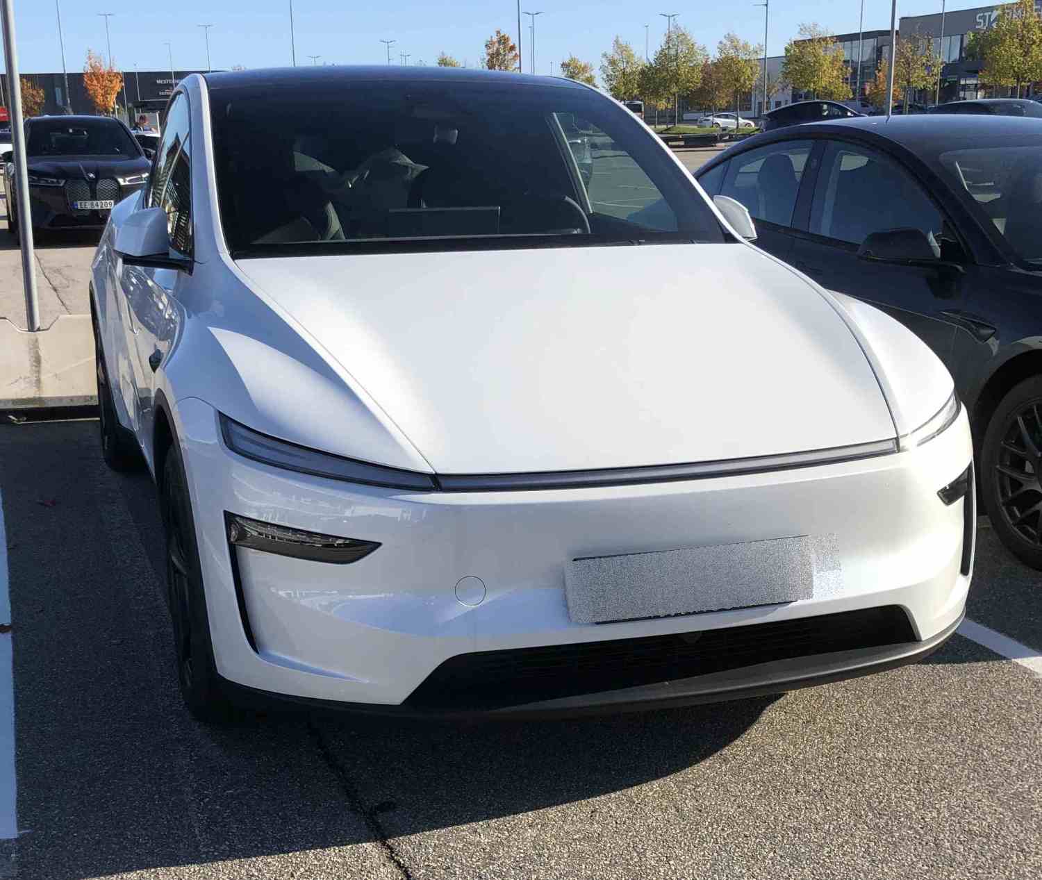 Tesla Y AWD long range- Single Speed hvit