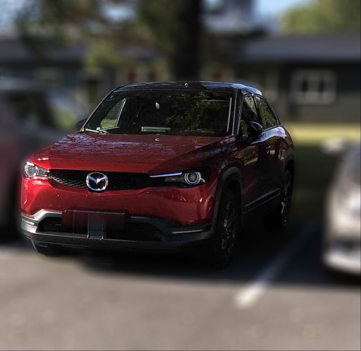 Mazda MX-30 e-Skyactiv 145 HK rød