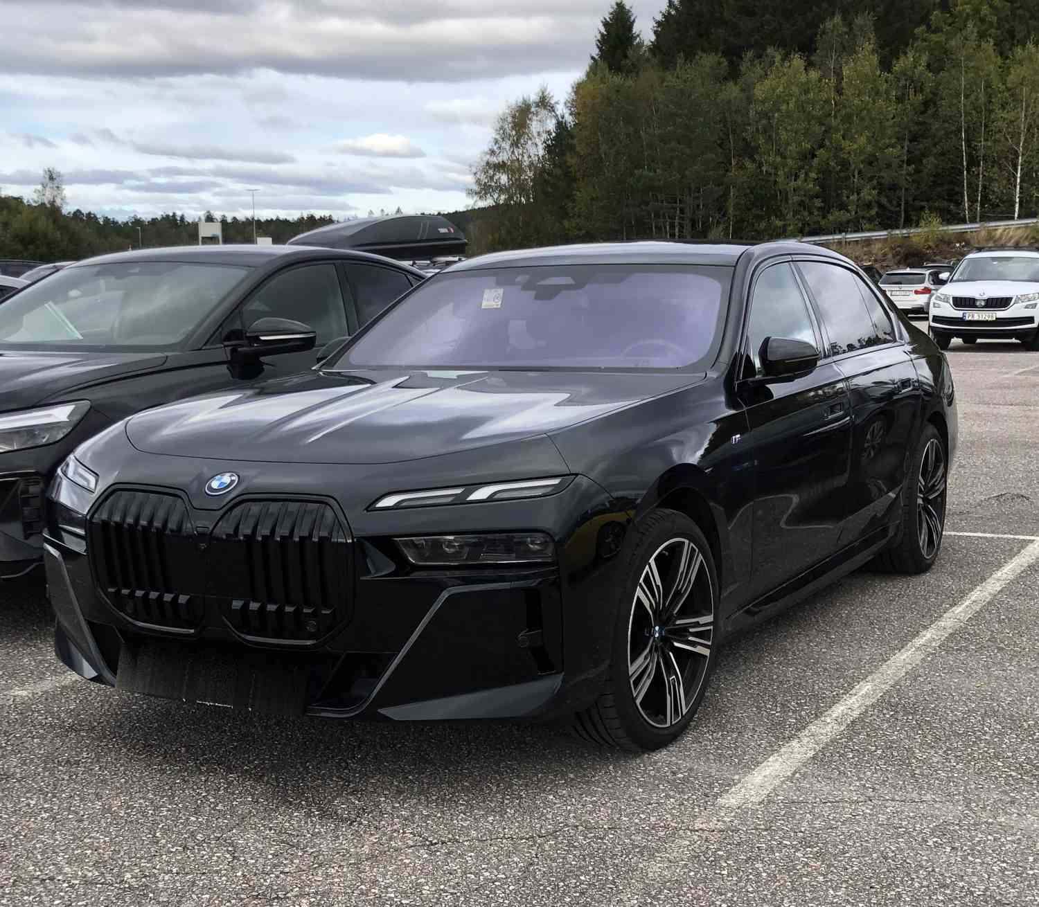 BMW i7 i7 xDrive60 M Sportspakke svart