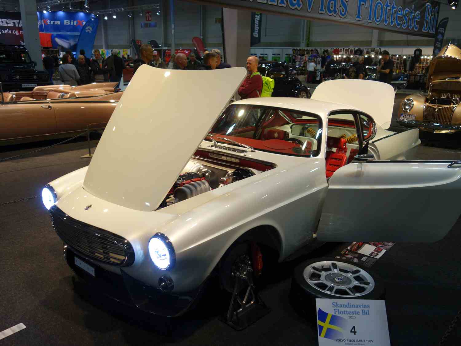 Volvo P1800 1800S Manual, 4-speed 90hk, showbil