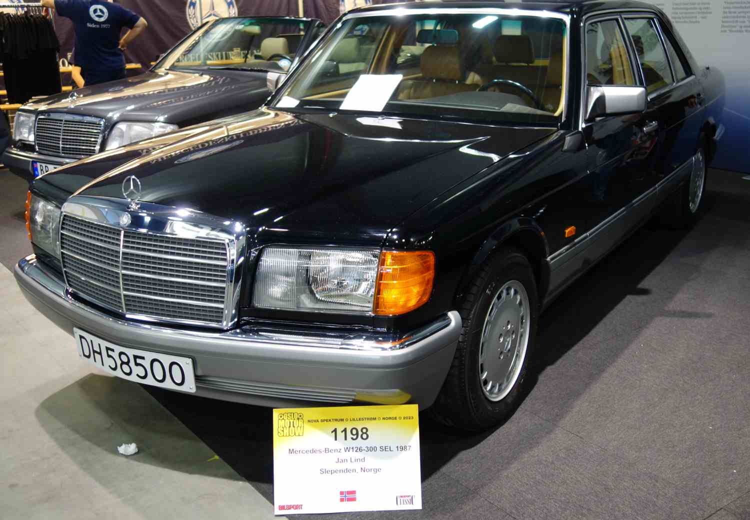 Mercedes-Benz W126, V126, C126 300 SEL 188 hk,  . Lang