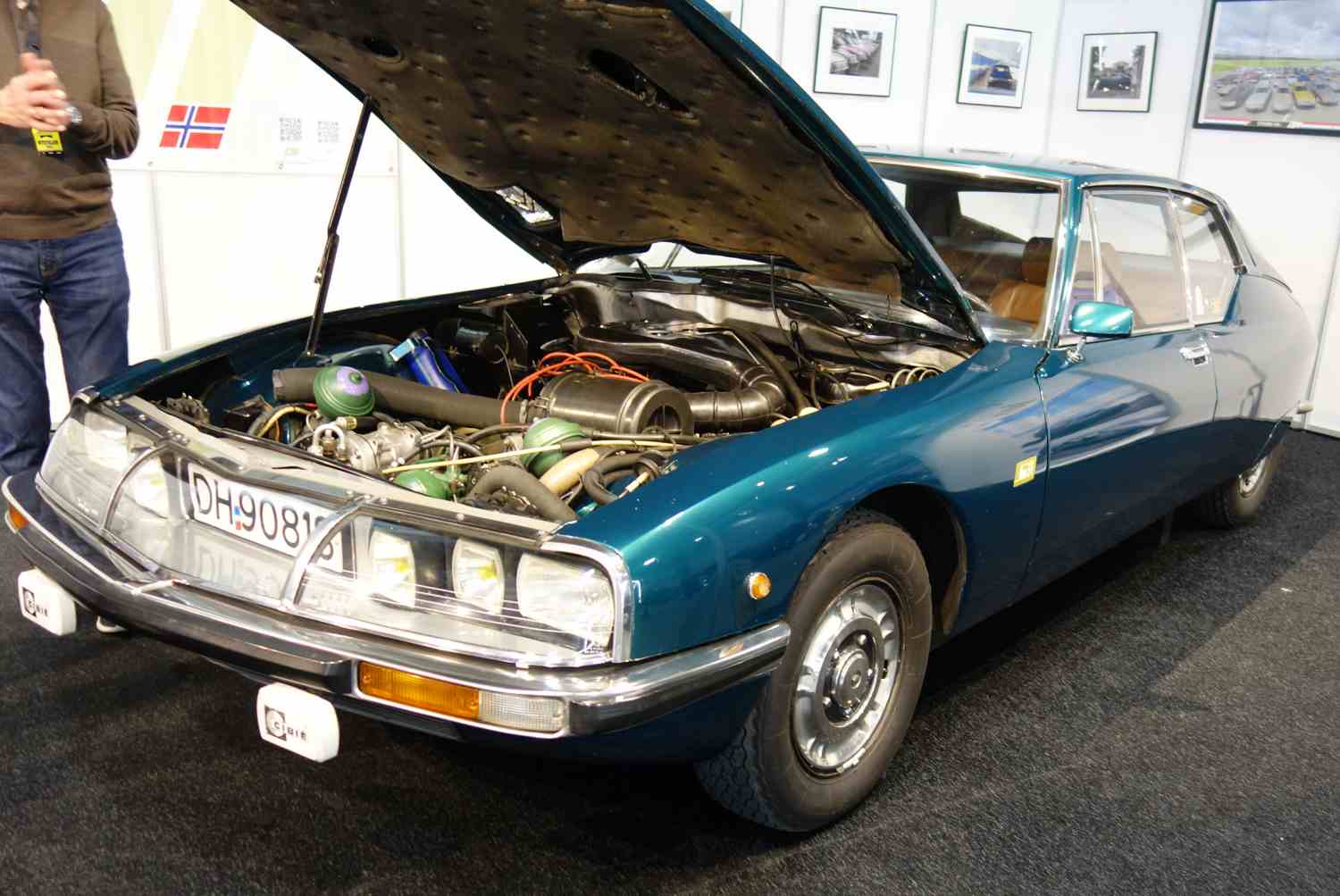 Citroën SM 2.7 V6, 170hk, med manuelt gir