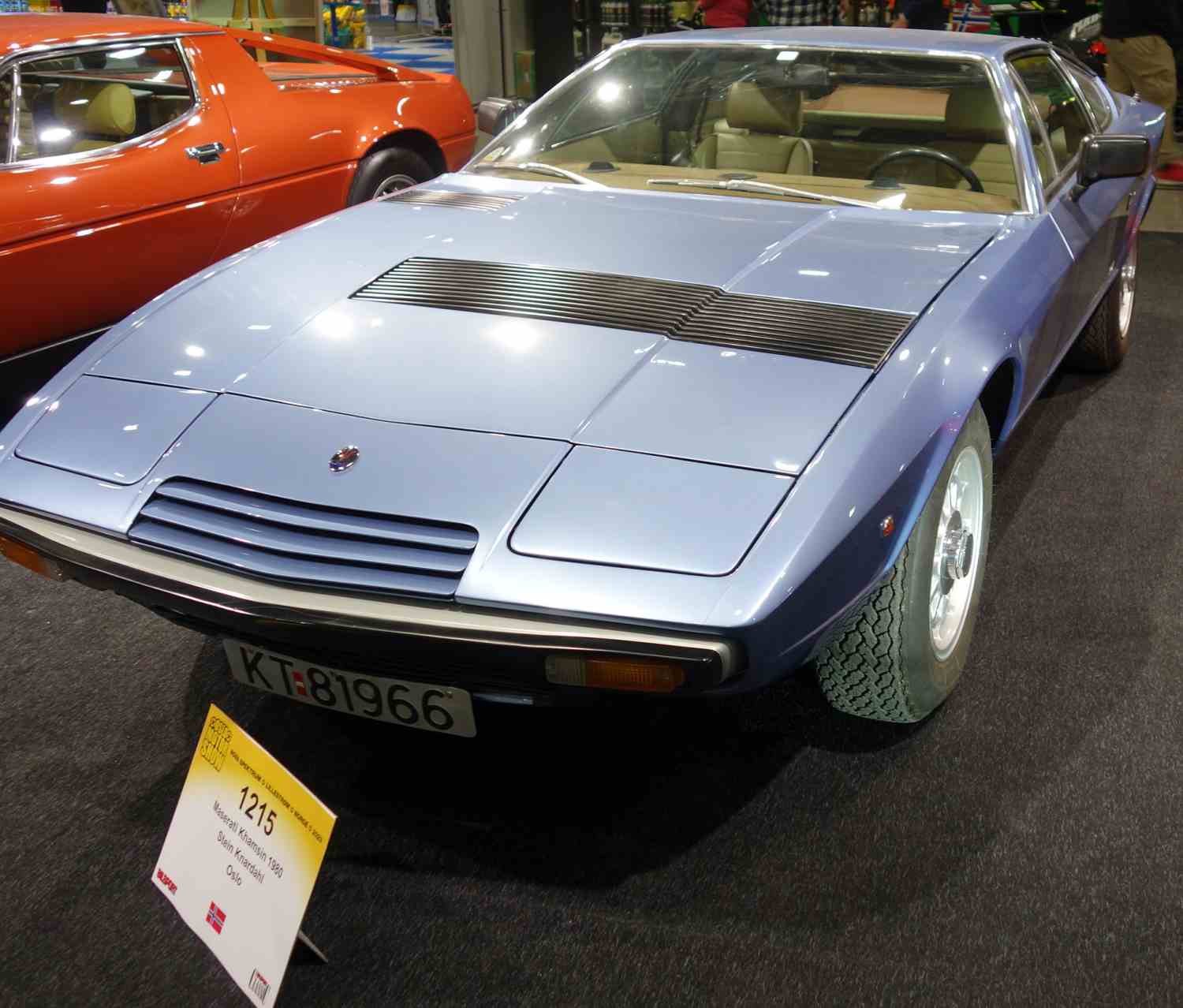 Maserati Khamsin Khamsin 4.9 V8 Manuel, 320hk