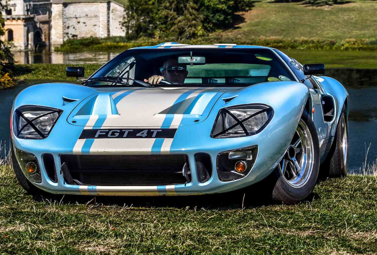 Ford GT40. GT40, 4,7 V8. 340hk, Mark I, gatebil