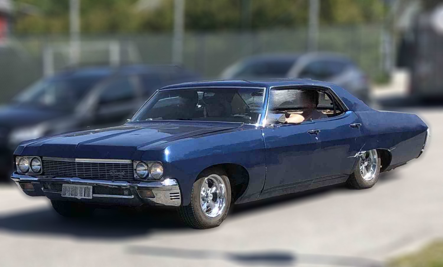 Chevrolet Impala Impala, 4 dørs hardtop sedan med V8, 350 cui