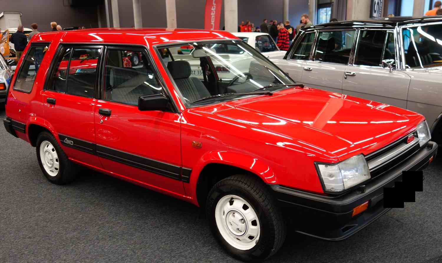 Toyota Tercel 4WD 1.5  Manuell, 71hk