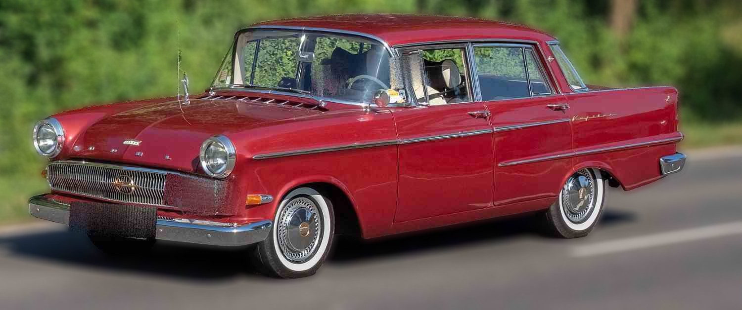 Opel Kapitan 4-dørs Sedan 2.6 Man, 90 hk
