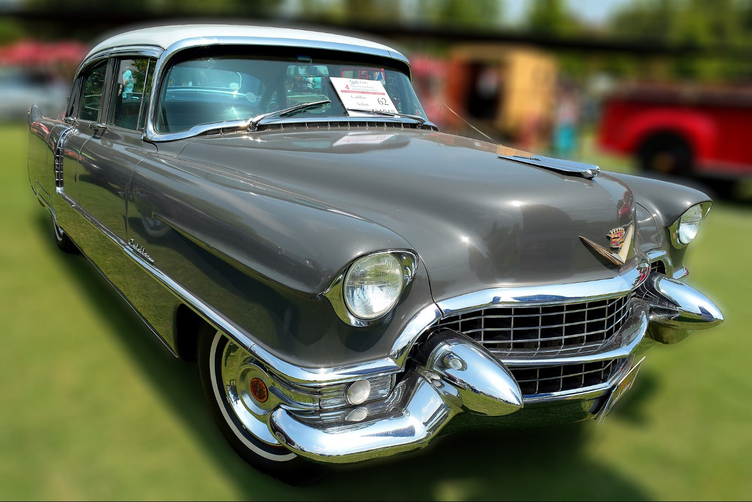 Cadillac Serie-62 4 dørs stolpe, 5,4, 233hk