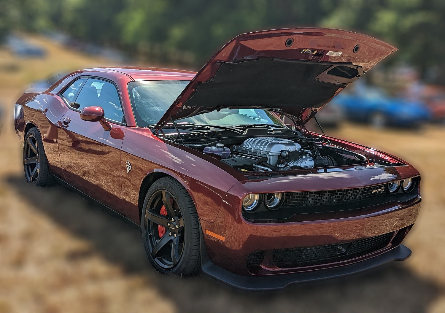 Dodge Challenger SRT Hellcat Automat, 717hk
