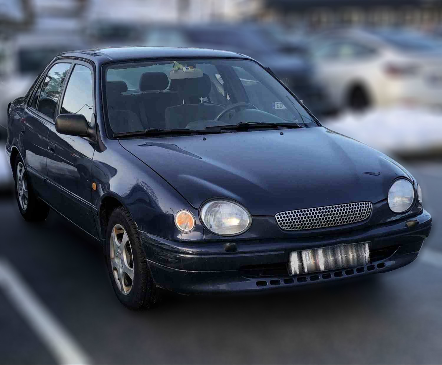 Toyota Corolla 4-dør sedan generation E110 1.3 85 HK