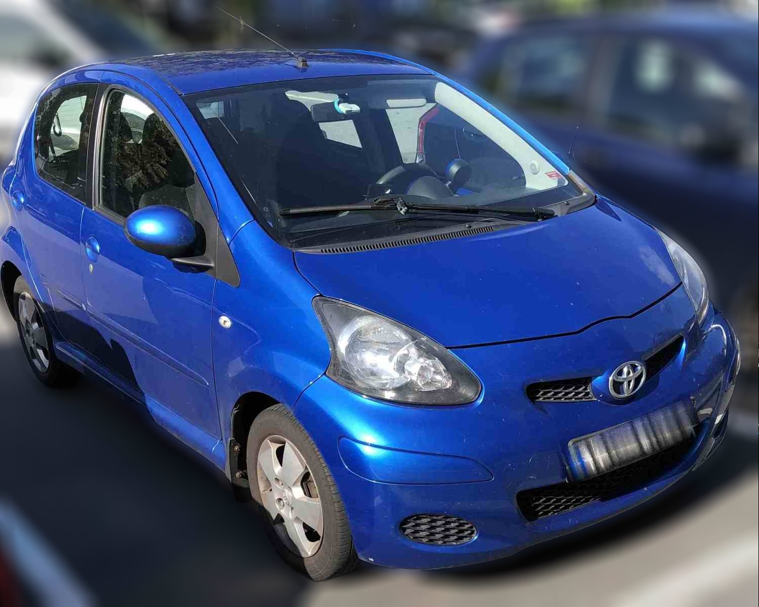 Toyota Aygo 5 dører, 1,0 manual, 68 hk