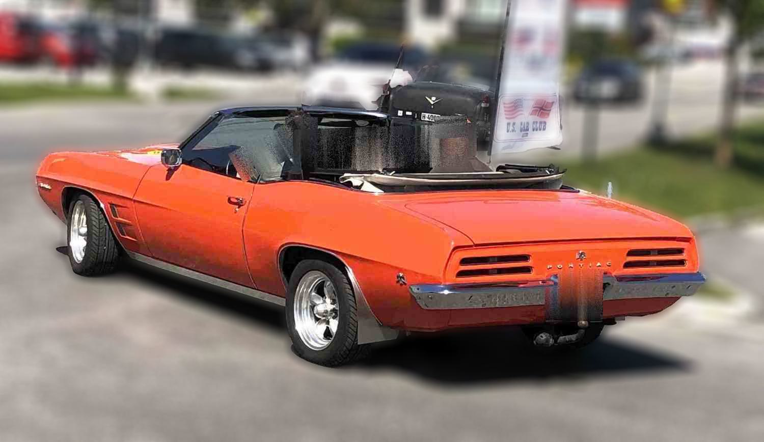 Pontiac Firebird Convertible 1st Generation 400,  340HK, 69